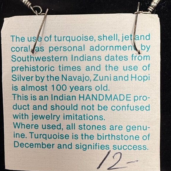 Native American Liquid‎ Silver Turquoise Necklace 3 Pc Jewelry Set 925 Sterling - Picture 3 of 16